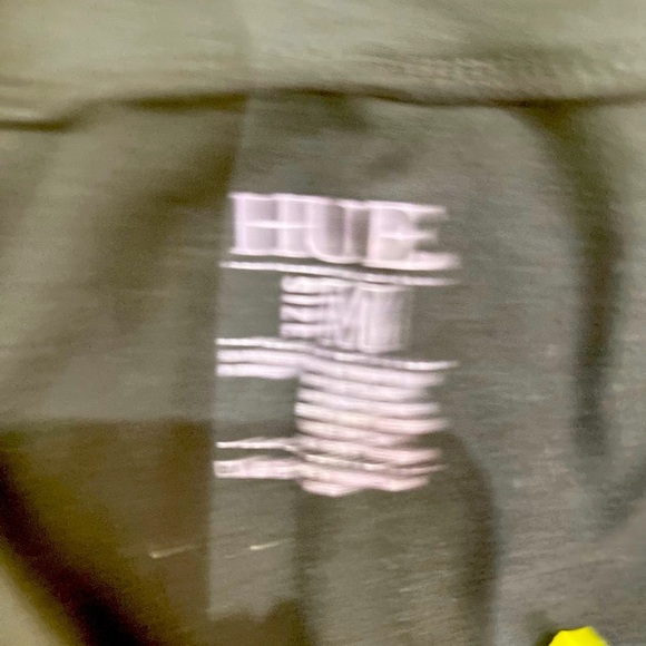 HUE black Long Sleeve Tee french bull Dog red scarf Graphic print size medium - Picture 7 of 7